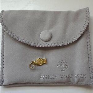 NEW Gold Fish Charm Pendant by ASHA